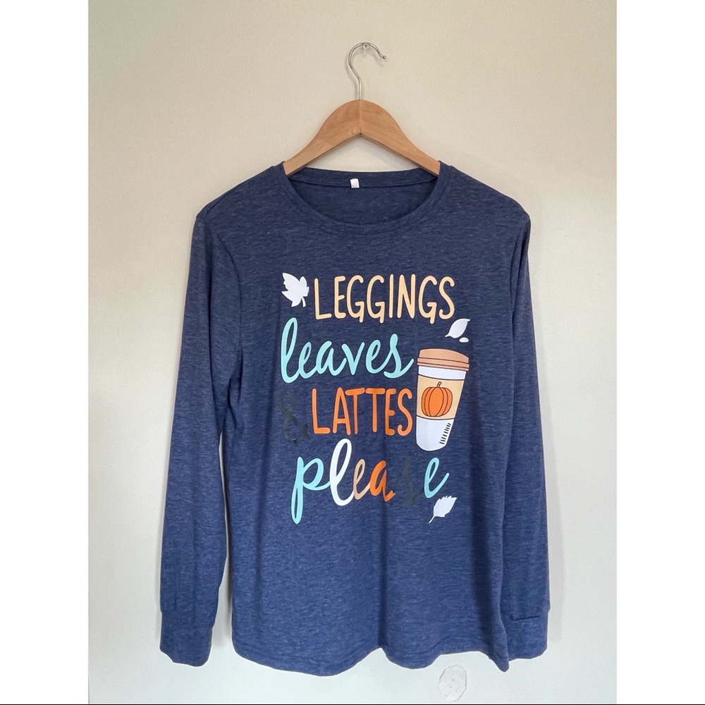 Fall Graphic Long Sleeve Tee